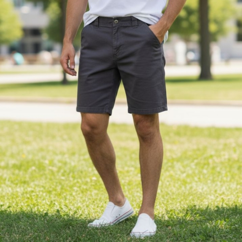 Coleman Men's 36 Utility Shorts Tear Resistant Stretch Workwear Black Faded